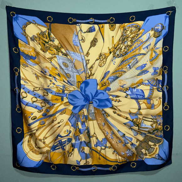 Hermès Hermes Soleil De Soie 100% Silk Scarf 90cm Square - Picture 16 of 16